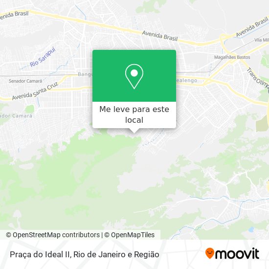 Praça do Ideal II mapa