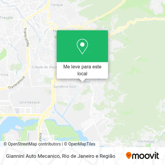 Giannini Auto Mecanico mapa