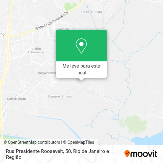 Rua Presidente Roosevelt, 50 mapa