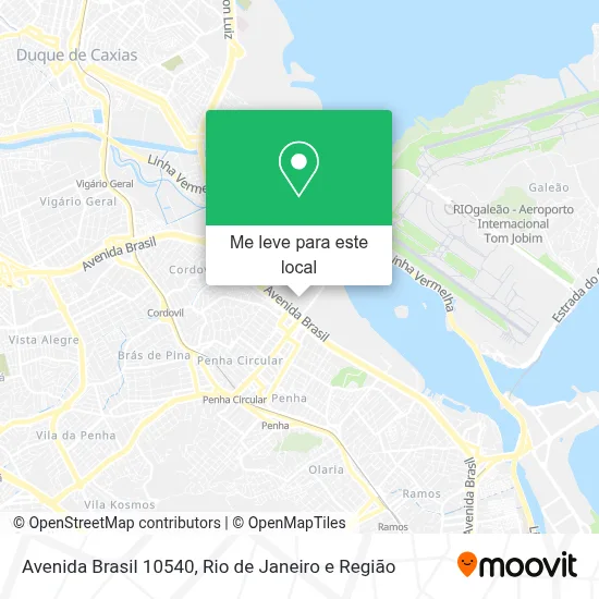 Avenida Brasil 10540 mapa