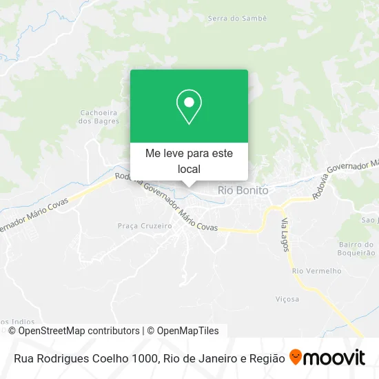 Rua Rodrigues Coelho 1000 mapa
