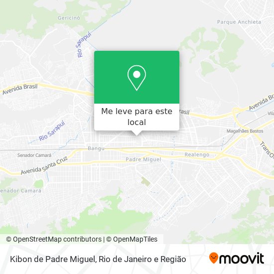 Kibon de Padre Miguel mapa