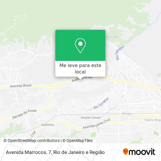Avenida Marrocos, 7 mapa
