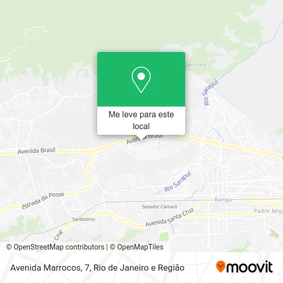 Avenida Marrocos, 7 mapa