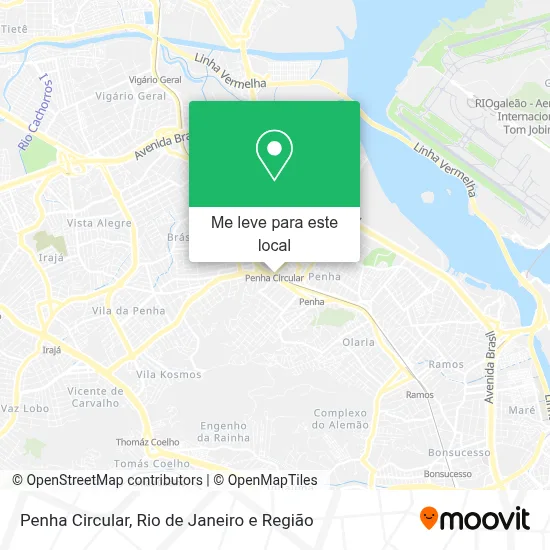 Penha Circular mapa