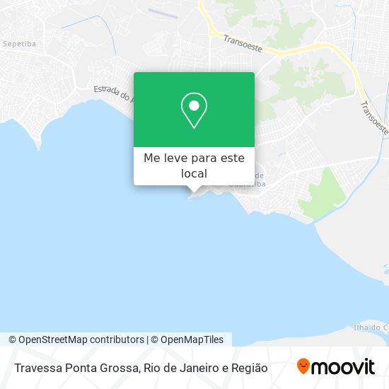 Travessa Ponta Grossa mapa