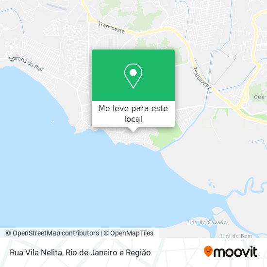 Rua Vila Nelita mapa