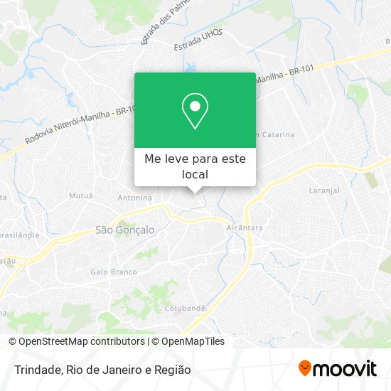 Trindade mapa