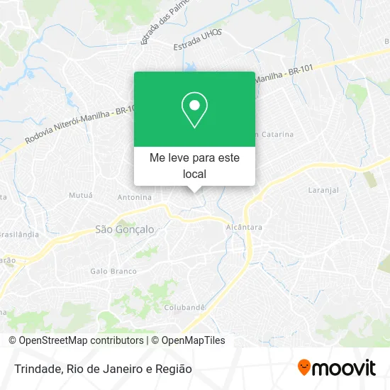 Trindade mapa