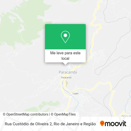 Rua Custódio de Oliveira 2 mapa