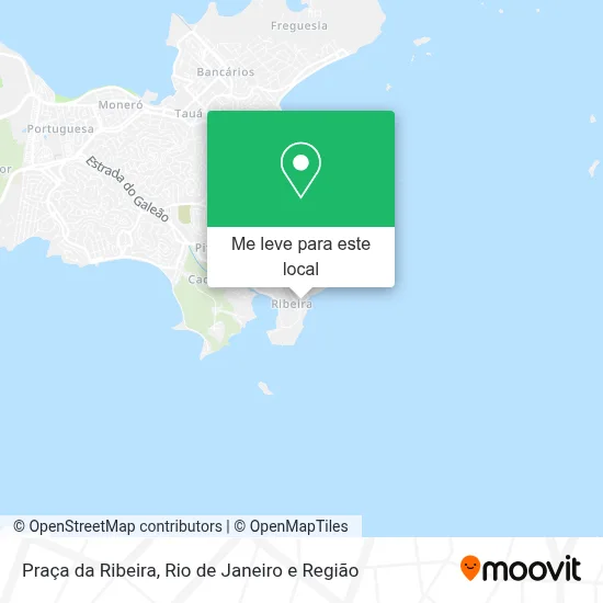 Praça da Ribeira mapa