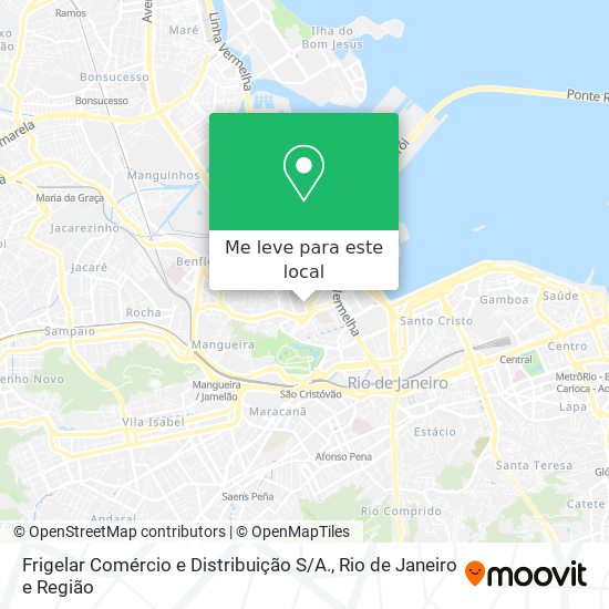 Frigelar Comércio e Distribuição S / A. mapa