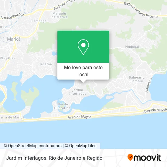 Jardim Interlagos mapa
