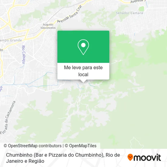 Chumbinho (Bar e Pizzaria do Chumbinho) mapa