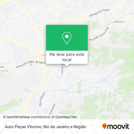 Auto Peças Vitorino mapa