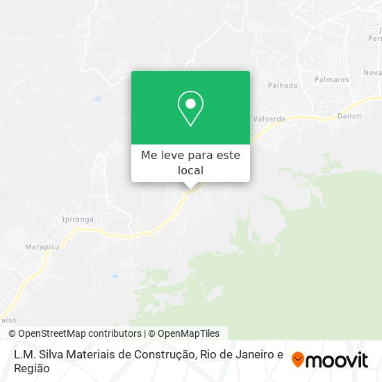 L.M. Silva Materiais de Construção mapa