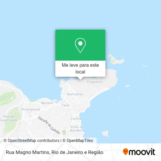 Rua Magno Martins mapa