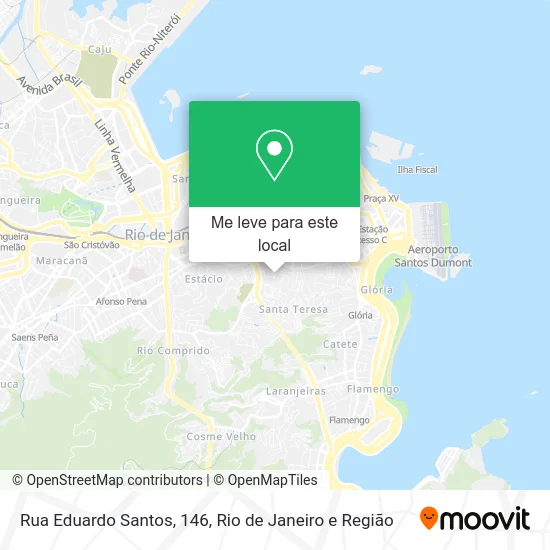 Rua Eduardo Santos, 146 mapa