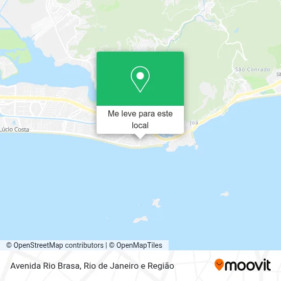 Avenida Rio Brasa mapa