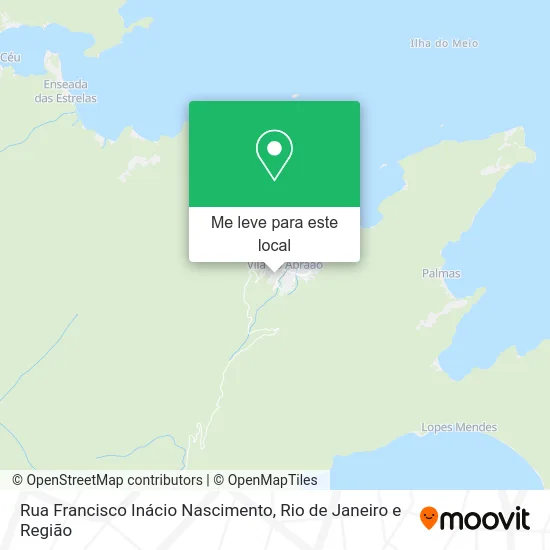 Rua Francisco Inácio Nascimento mapa