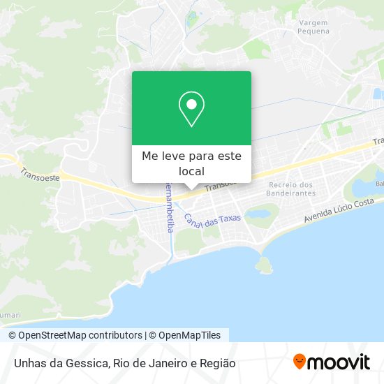 Unhas da Gessica mapa