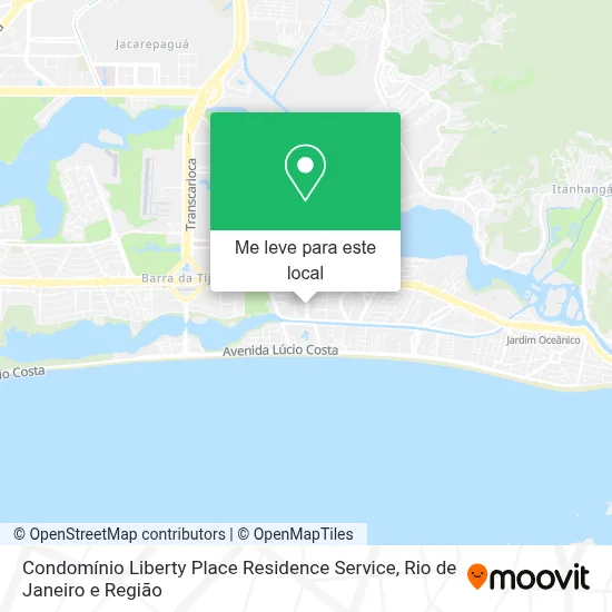 Condomínio Liberty Place Residence Service mapa