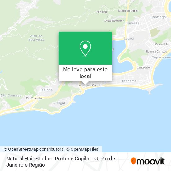 Natural Hair Studio - Prótese Capilar RJ mapa