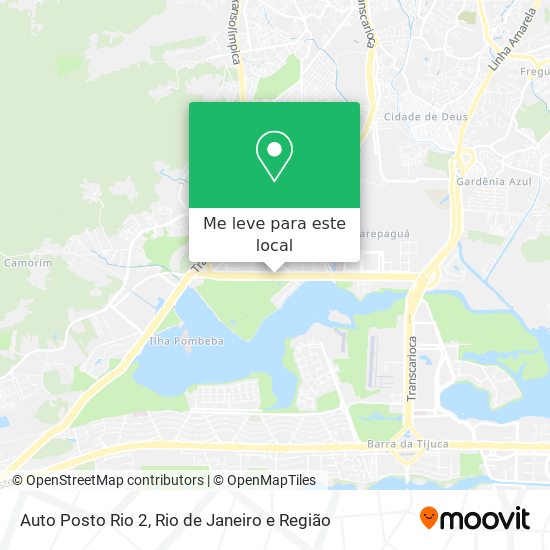 Auto Posto Rio 2 mapa
