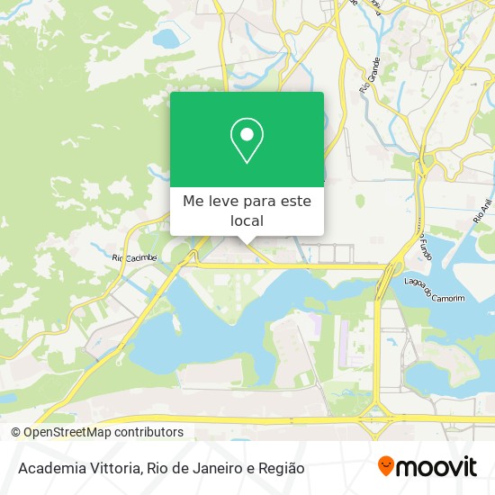 Academia Vittoria mapa