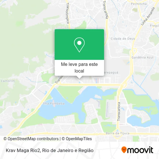Krav Maga Rio2 mapa