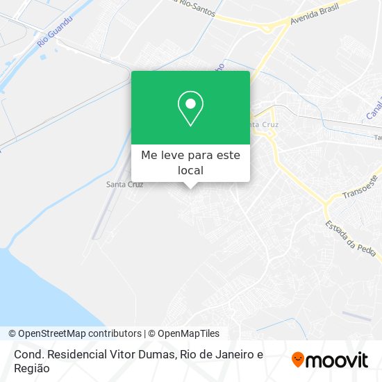 Cond. Residencial Vitor Dumas mapa