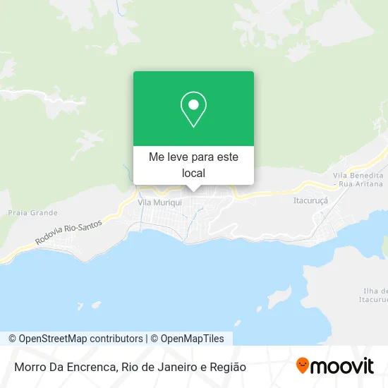 Morro Da Encrenca mapa