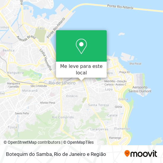 Botequim do Samba mapa