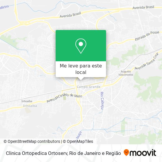 Clinica Ortopedica Ortoserv mapa