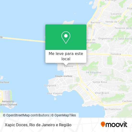 Xapic Doces mapa