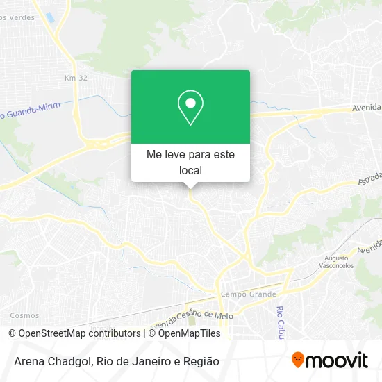 Arena Chadgol mapa