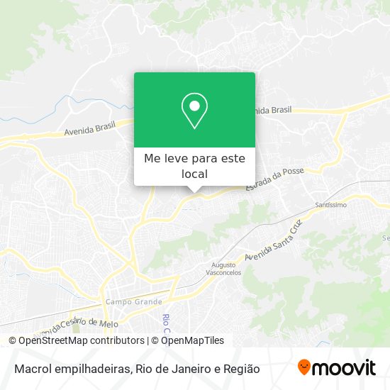 Macrol empilhadeiras mapa