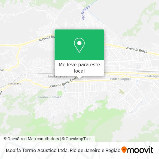 Isoalfa Termo Acústico Ltda mapa