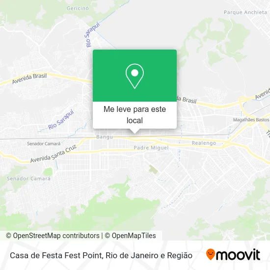 Casa de Festa Fest Point mapa