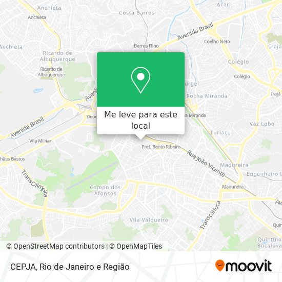 CEPJA mapa