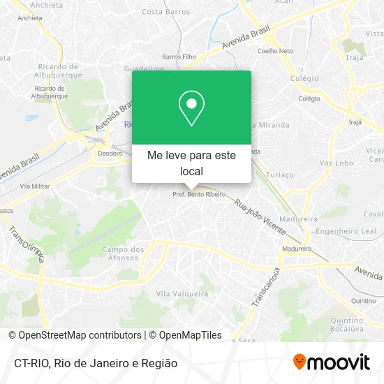 CT-RIO mapa