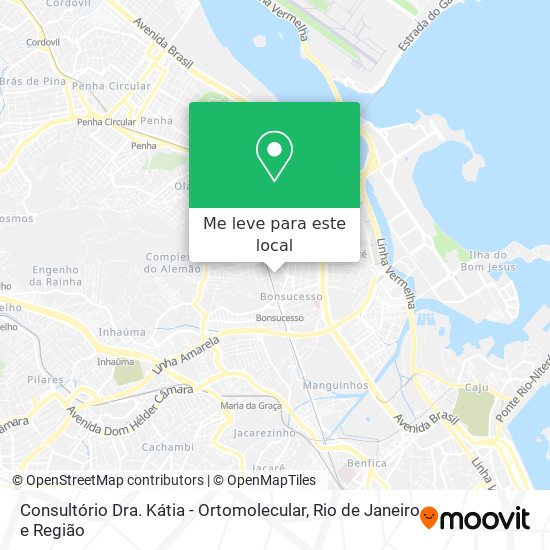 Consultório Dra. Kátia - Ortomolecular mapa