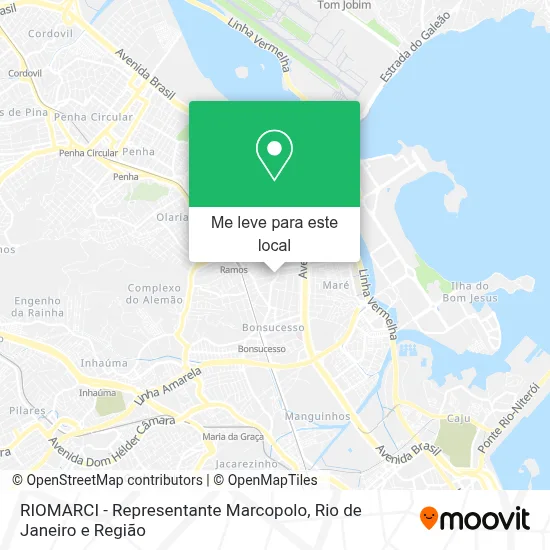 RIOMARCI - Representante Marcopolo mapa