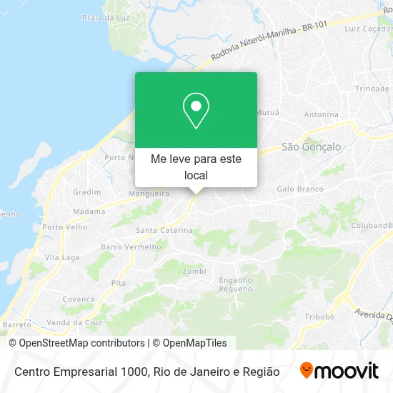 Centro Empresarial 1000 mapa
