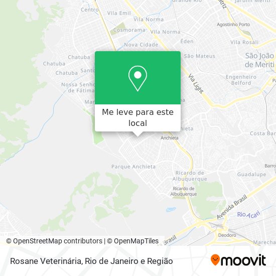 Rosane Veterinária mapa