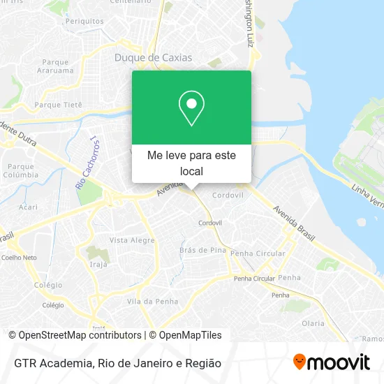 GTR Academia mapa