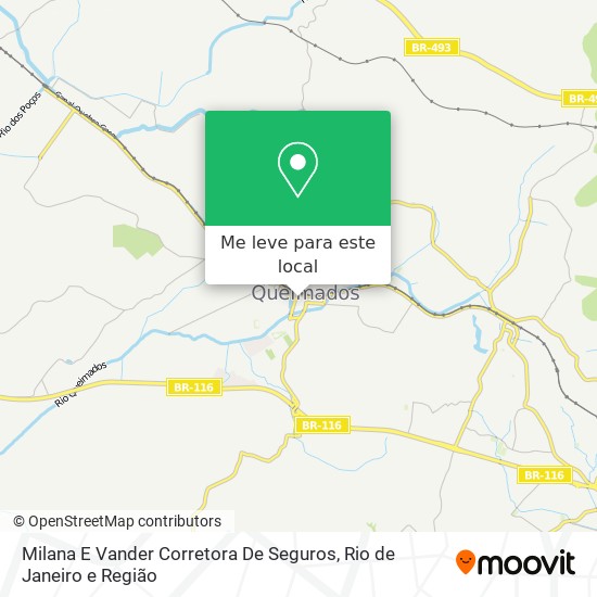 Milana E Vander Corretora De Seguros mapa