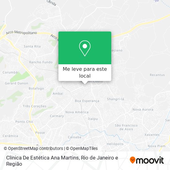 Clínica De Estética Ana Martins mapa