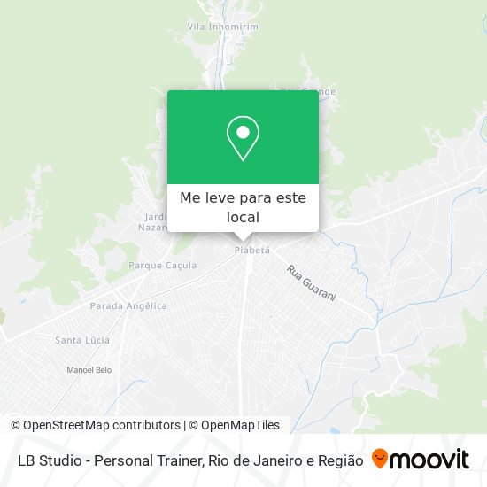 LB Studio - Personal Trainer mapa