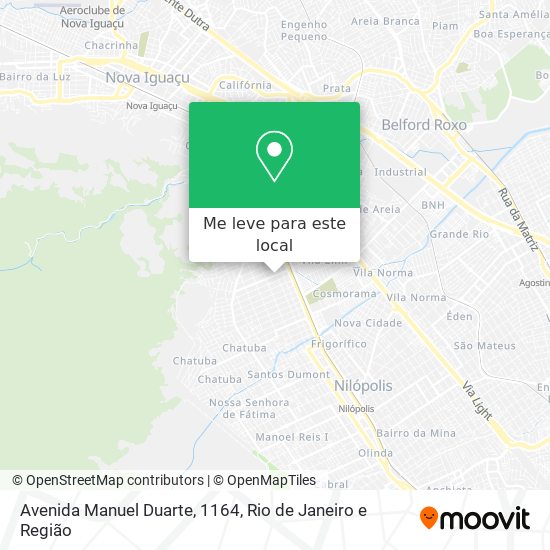 Avenida Manuel Duarte, 1164 mapa
